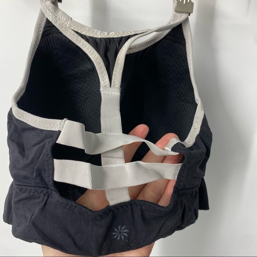Athleta Be Bold Bralette S black white - Picture 4 of 6